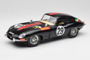 Jaguar E-Type #29 Zwart Bburago 1:18 3018-M4 Metaal