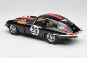 Jaguar E-Type #29 Zwart Bburago 1:18 3018-M4 Metaal — afbeelding 7 van 8