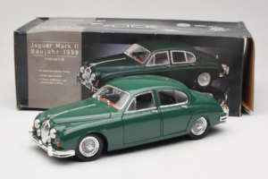 Jaguar Mark II Groen Tchibo 1:18 49420 Metaal — afbeelding 8 van 8