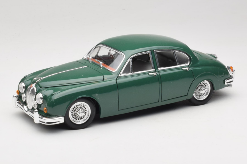 Jaguar Mark II Groen Tchibo 1:18 49420 Metaal