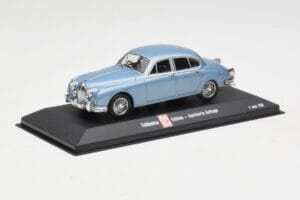 Jaguar Mk II Blue Metallic Minichamps 1:43 433130604 Metaal — afbeelding 2 van 4