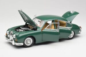 Jaguar Mk II British Racing Groen Maisto 1:18 50287 Metaal — afbeelding 2 van 8