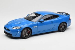 Jaguar XKR-S X150 French Racing Blauw AUTOart 1:18 73641 Metaal