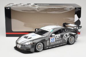 Jaguar XKR GT3 Quaife #33 P. Hall FIA GT3 Championship 2008 Minichamps 1:18 150081333 Metaal — afbeelding 6 van 6