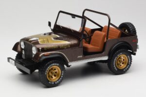 Jeep CJ-7 Golden Eagle Groen MCG 1:18 MCG18109 Metaal