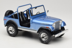 Jeep CJ-7 Laredo Blauw MCG 1:18 MCG18553 Metaal — afbeelding 4 van 6