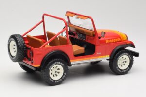 Jeep CJ-7 Renegade Rood MCG 1:18 MCG18110 Metaal — afbeelding 2 van 6