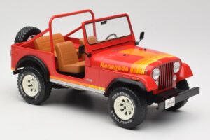 Jeep CJ-7 Renegade Rood MCG 1:18 MCG18110 Metaal — afbeelding 4 van 6