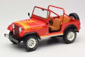 Jeep CJ-7 Renegade Rood MCG 1:18 MCG18110 Metaal