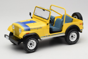 Jeep CJ-7 Renegade Geel MCG 1:18 MCG18552 Metaal