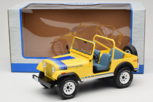 Jeep CJ-7 Renegade Geel MCG 1:18 MCG18552 Metaal — afbeelding 6 van 6