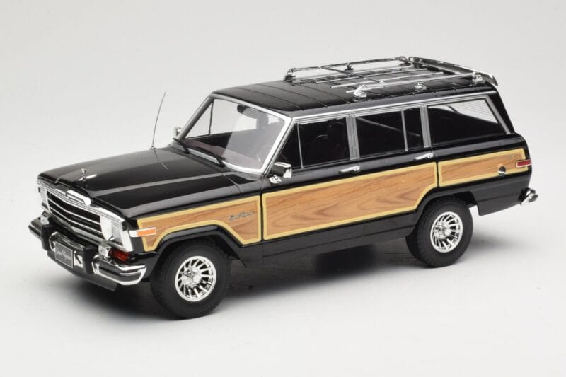 Jeep Grand Wagoneer Zwart KK-Scale 1:18 KKDC181113 Metaal