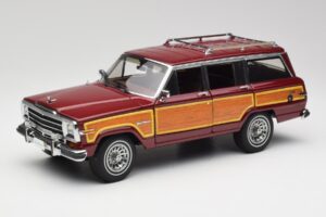 Jeep Grand Wagoneer Classic Rood AUTOart 1:18 74002 Metaal