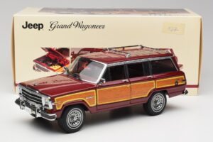Jeep Grand Wagoneer Classic Rood AUTOart 1:18 74002 Metaal — afbeelding 8 van 8