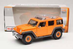 Jeep Rescue Concept Oranje Maisto 1:18 36699 Metaal — afbeelding 8 van 8