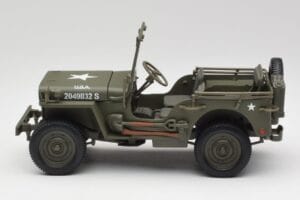 Jeep Willys Militair Groen Gate 1:18 1061 Metaal — afbeelding 4 van 8