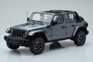 Jeep Wrangler 4xe Zilver GT Spirit 1:18 GT419 Hars