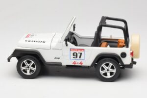 Jeep Wrangler Rallye #97 Beige Solido 1:18 9012 Metaal — afbeelding 3 van 6