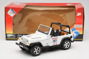 Jeep Wrangler Rallye #97 Beige Solido 1:18 9012 Metaal — afbeelding 6 van 6