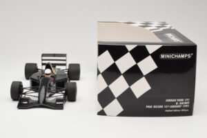Jordan Ford 191 #32 B. Gachot Paul Ricard Test 15 January 1991 Minichamps 1:18 110910199 Metaal — afbeelding 6 van 6