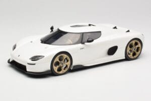 Koenigsegg CC850 Crystal White GT Spirit 1:18 GT903 Hars