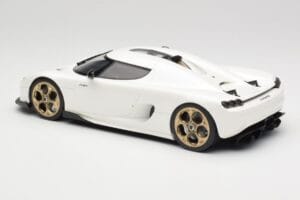 Koenigsegg CC850 Crystal White GT Spirit 1:18 GT903 Hars — afbeelding 5 van 6