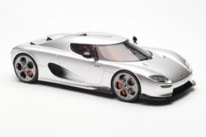 Koenigsegg CC850 Moon Silver GT Spirit 1:18 GT452 Hars — afbeelding 4 van 6