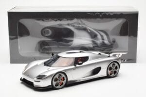 Koenigsegg CC850 Moon Silver GT Spirit 1:18 GT452 Hars — afbeelding 6 van 6