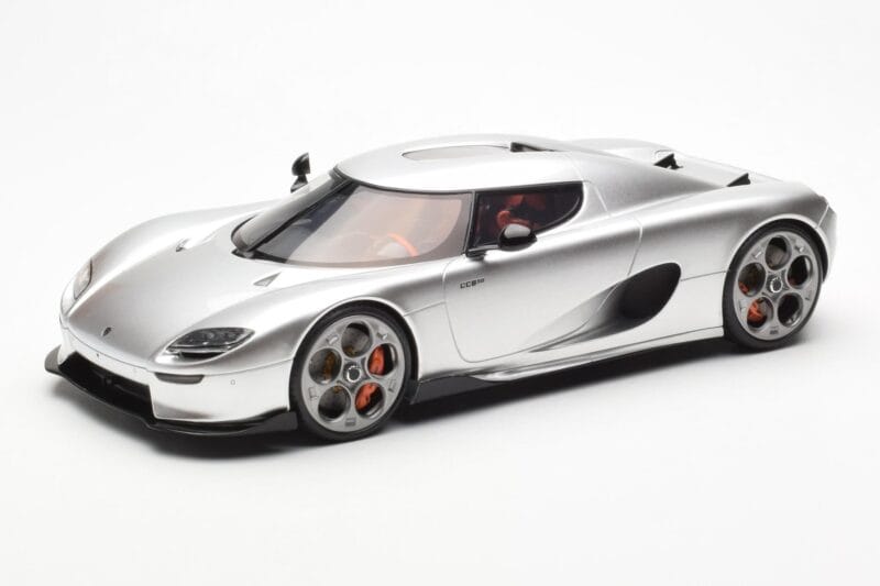 Koenigsegg CC850 Moon Silver GT Spirit 1:18 GT452 Hars