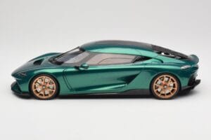 Koenigsegg Gemera Racing Green GT Spirit 1:18 GT888 Hars — afbeelding 3 van 5