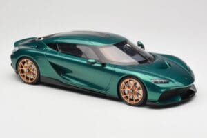 Koenigsegg Gemera Racing Green GT Spirit 1:18 GT888 Hars — afbeelding 4 van 5