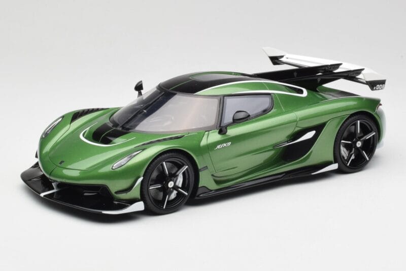 Koenigsegg Jesko Attack Groen GT Spirit 1:18 GT927 Hars