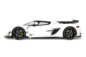 Koenigsegg Jesko Pearl White GT Spirit 1:8 GTS801301 Hars — afbeelding 3 van 5