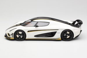 Koenigsegg Regera Crystal Wit GT Spirit 1:18 GT913 Hars — afbeelding 3 van 6