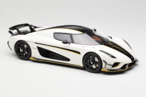 Koenigsegg Regera Crystal Wit GT Spirit 1:18 GT913 Hars — afbeelding 4 van 6