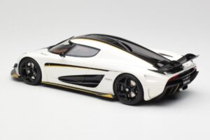 Koenigsegg Regera Crystal Wit GT Spirit 1:18 GT913 Hars — afbeelding 5 van 6