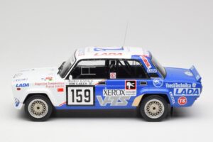 Lada 2105 VFTS #159 E. Tumalevicius 1000 Lakes Rally 1987 IXO 1:18 18RMC181B Metaal — afbeelding 3 van 6