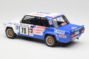 Lada 2105 VFTS #70 E. Tumalevicius 1000 Lakes Rally 1986 IXO 1:18 18RMC181A Metaal — afbeelding 5 van 6
