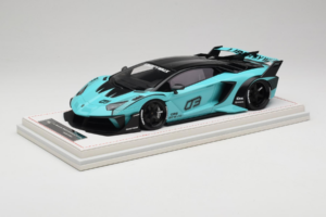 Lamborghini Aventador Liberty Walk LB-Silhouette WORKS GT Evo Mintgroen IVY 1:18 REMC001 Hars — afbeelding 2 van 7