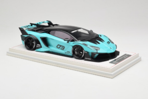 Lamborghini Aventador Liberty Walk LB-Silhouette WORKS GT Evo Mintgroen IVY 1:18 REMC001 Hars — afbeelding 4 van 7