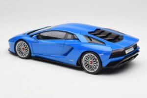 Lamborghini Aventador S LP740-4 Blue Nila AUTOart 1:18 79134 Metaal — afbeelding 7 van 8