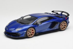 Lamborghini Aventador SVJ Blauw GT Spirit 1:18 GTS18512BL Hars