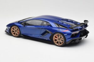 Lamborghini Aventador SVJ Blauw GT Spirit 1:18 GTS18512BL Hars — afbeelding 5 van 6