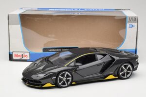 Lamborghini Centenario Grijs Maisto 1:18 31386-M1 Metaal — afbeelding 8 van 8