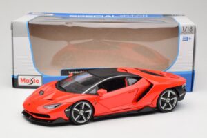 Lamborghini Centenario Rood Maisto 1:18 31386 Metaal — afbeelding 8 van 8