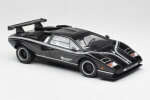 Lamborghini Countach LP500S Zwart Kyosho 1:18 08326K Metaal — afbeelding 6 van 8