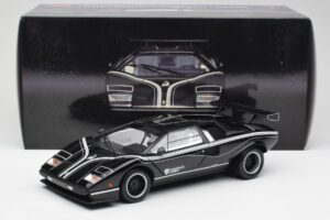 Lamborghini Countach LP500S Zwart Kyosho 1:18 08326K Metaal — afbeelding 8 van 8