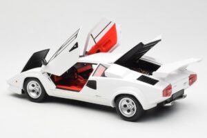 Lamborghini Countach LP500S Wit Kyosho 1:18 08320E Metaal — afbeelding 5 van 8