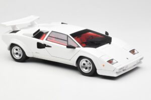 Lamborghini Countach LP500S Wit Kyosho 1:18 08320E Metaal — afbeelding 6 van 8