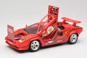 Lamborghini Countach Rood Bburago 1:18 3047 Metaal — afbeelding 2 van 8